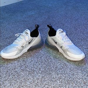Nike Air Max 270’s in all white